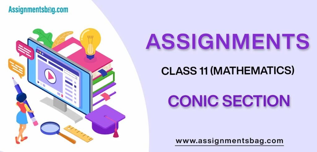Assignments For Class 11 Mathematics Conic Section