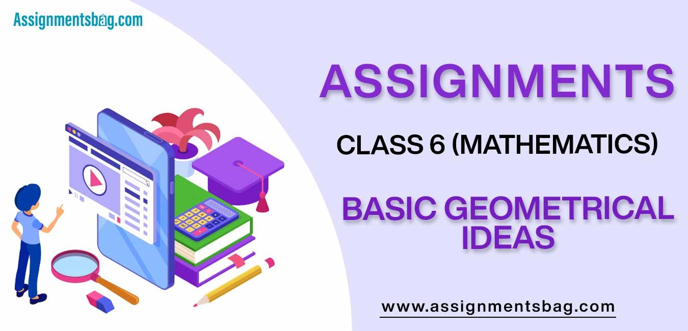 Assignments For Class 6 Mathematics Basic Geometrical Ideas