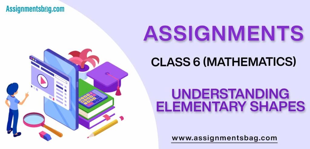Assignments For Class 6 Mathematics Understanding Elementary Shapes