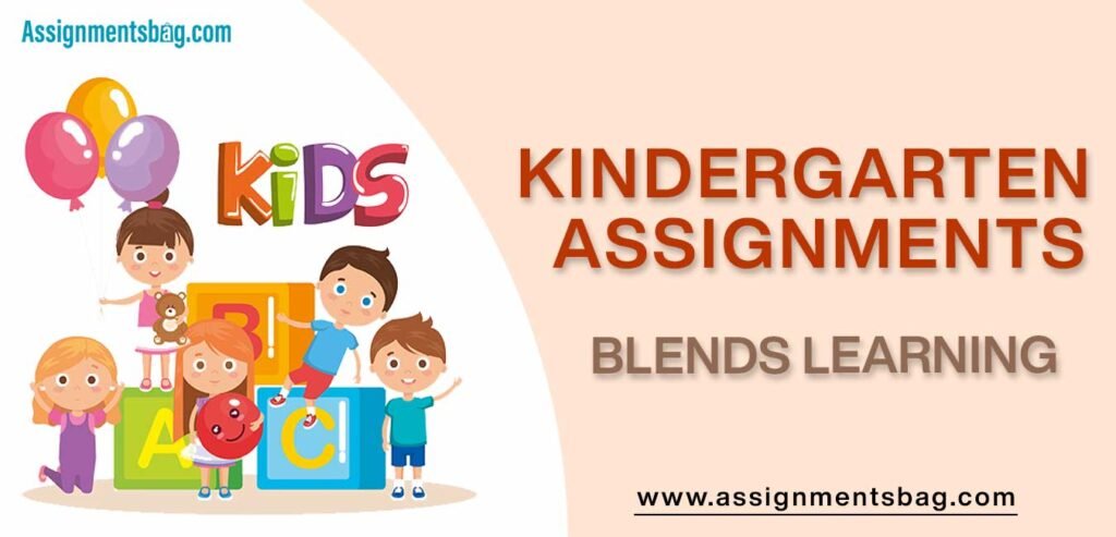 Blends Learning Assignments Download PDF