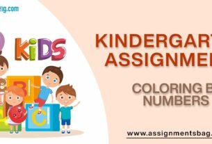 Coloring By Numbers Assignments Download PDF
