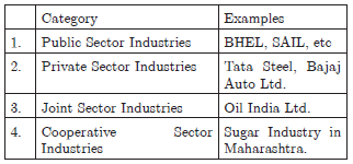 Class 10 Social Science Manufacturing Industries