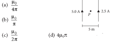 MCQ Questions Chapter 4 Moving Charges and Magnetism Class 12 Physics