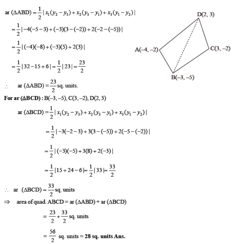 Assignments For Class 10 Mathematics Coordinate Geometry