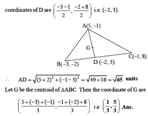 Assignments For Class 10 Mathematics Coordinate Geometry