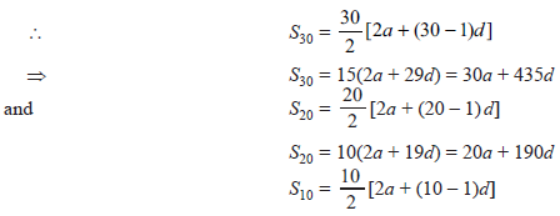 Assignments For Class 10 Mathematics Arithmetic Progression