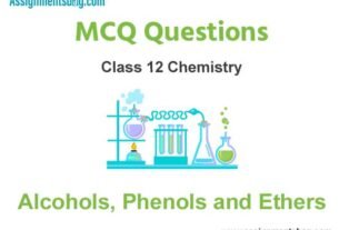 MCQ Questions Chapter 11 Alcohols Phenols and Ethers Class 12 Chemistry