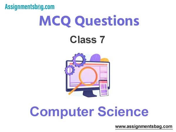 MCQ Questions For Class 7 Computer Science