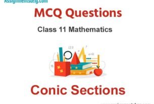 MCQ Questions Chapter 11 Conic Sections Class 11 Mathematics