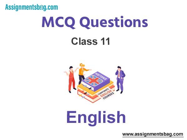 MCQ Questions For Class 11 English