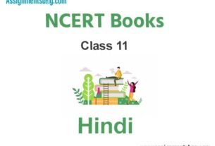 NCERT Book for Class 11 Hindi Pdf Download