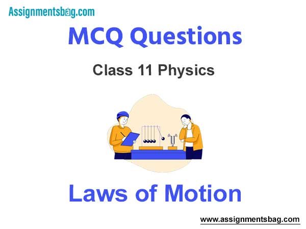 MCQ Questions Chapter 5 Laws of Motion Class 11 Physics