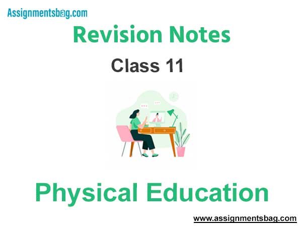 Class 11 Physical Education Notes