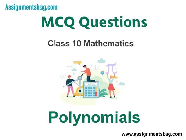 MCQ Questions Chapter 2 Polynomials Class 10 Mathematics