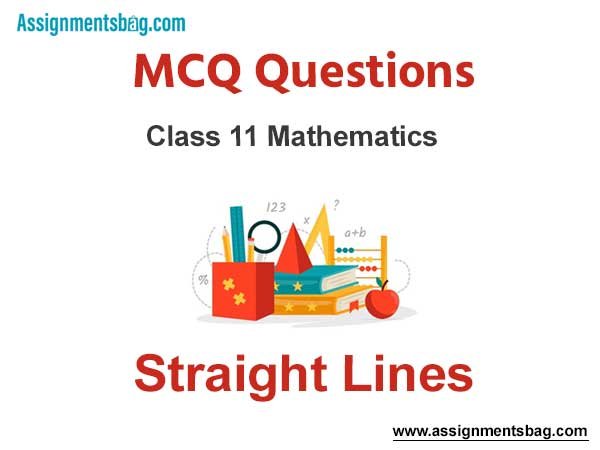 MCQ Questions Chapter 10 Straight Lines Class 11 Mathematics