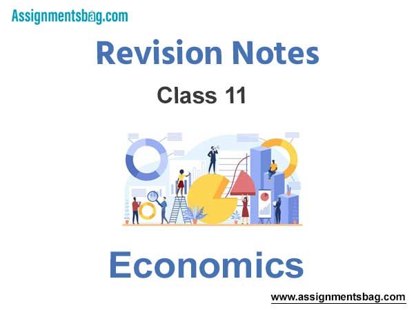 Class 11 Economics Notes