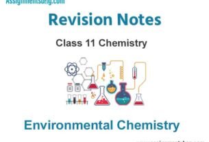 Environmental Chemistry Revision Notes