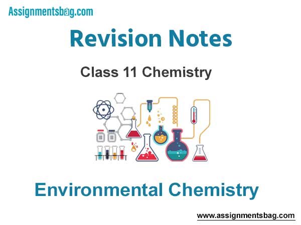 Environmental Chemistry Revision Notes