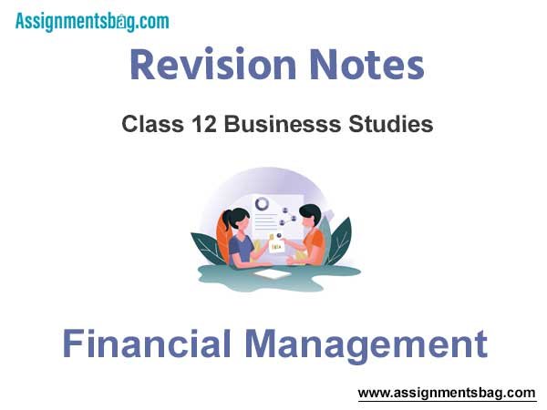 Financial Management Revision Notes