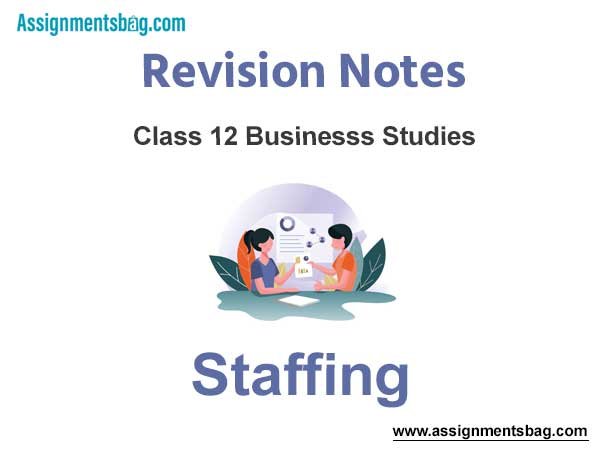 Staffing Revision Notes