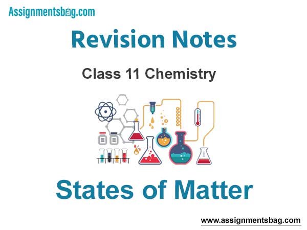 States of Matter Revision Notes