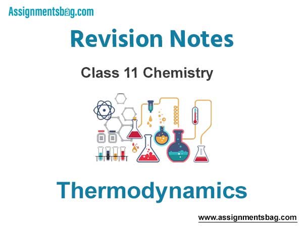 Thermodynamics Revision Notes