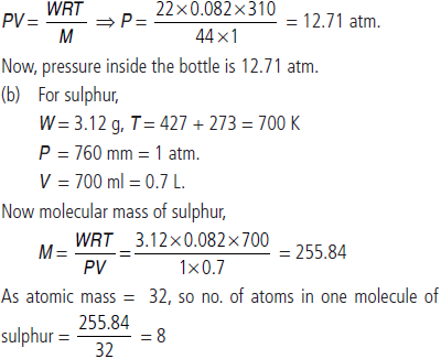 States of Matter Class 11 Chemistry Important Questions