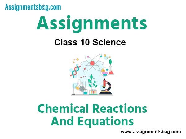 Class 10 Science Chemical Reactions and Equations