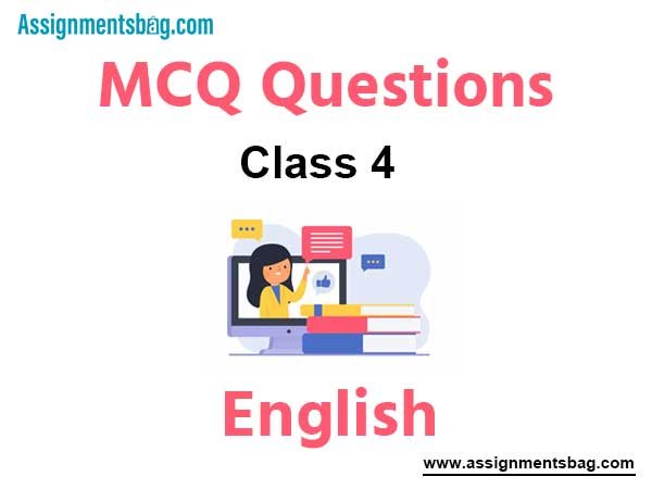 MCQ Questions for Class 4 English