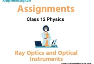 Chapter 9 Ray Optics and Optical Instruments Class 12 Physics