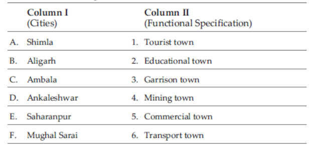CBSE Class 12 Geography Term 1 Sample Paper Set A