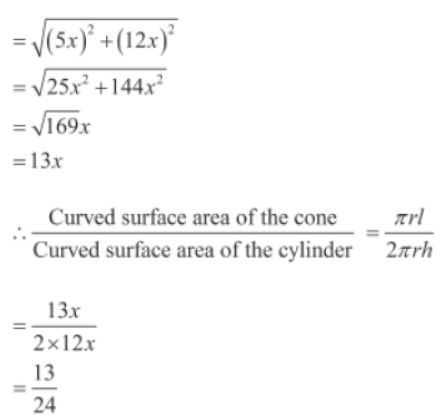 Assignments Class 9 Mathematics Surface Areas and Volumes