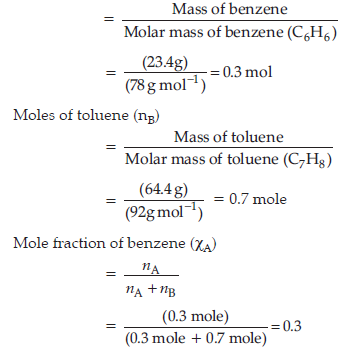 Solutions Class 12 Chemistry Important Questions