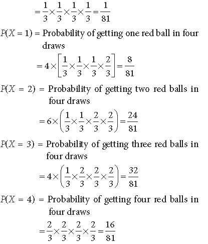 Exam Question for Class 12 Mathematics Chapter 13 Probability