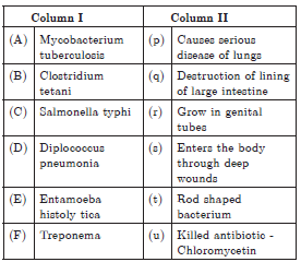 MCQ Questions Chapter 13 Why Do We Fall ill Class 9 Science